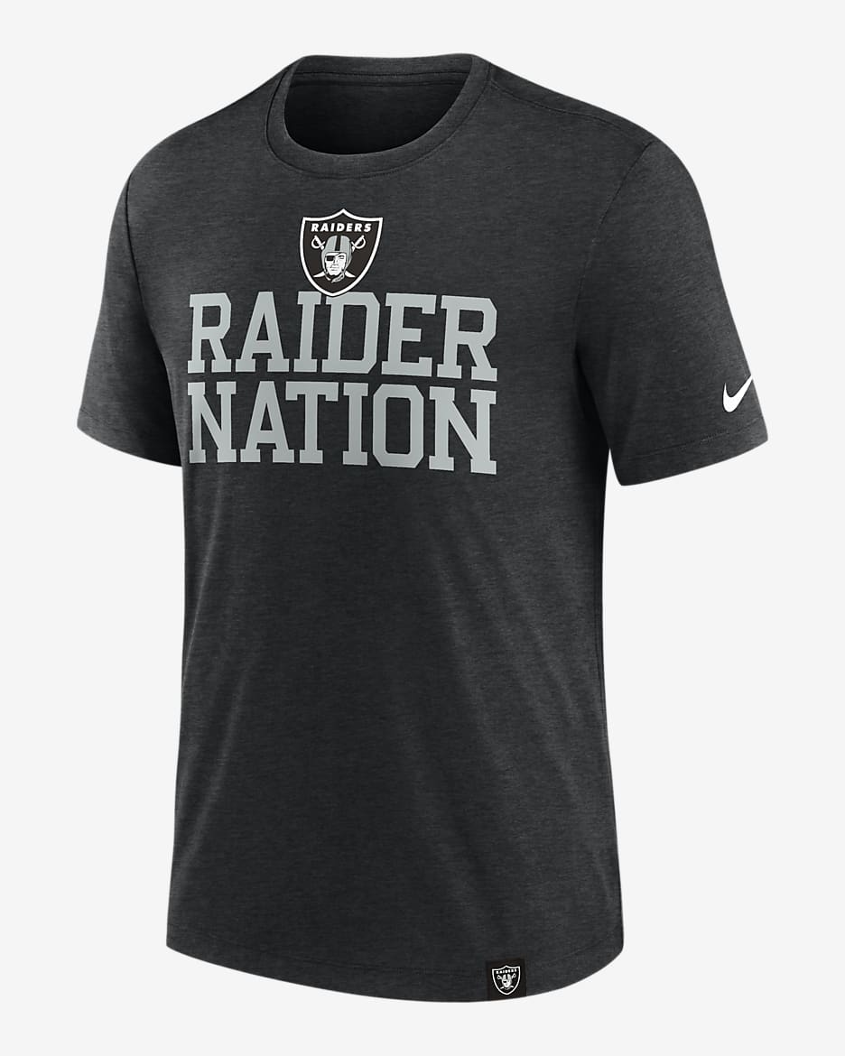 Las Vegas Raiders Blitz Men s Nike NFL T Shirt. Nike